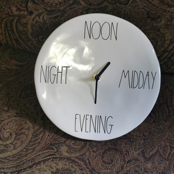 Rae Dunn Wall Decor Rae Dunn Clock Poshmark